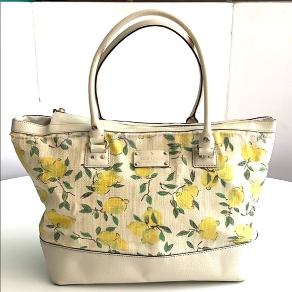 kate spade Handbags - Kate Spade Medium Wellesley Harmony Lemon Tote